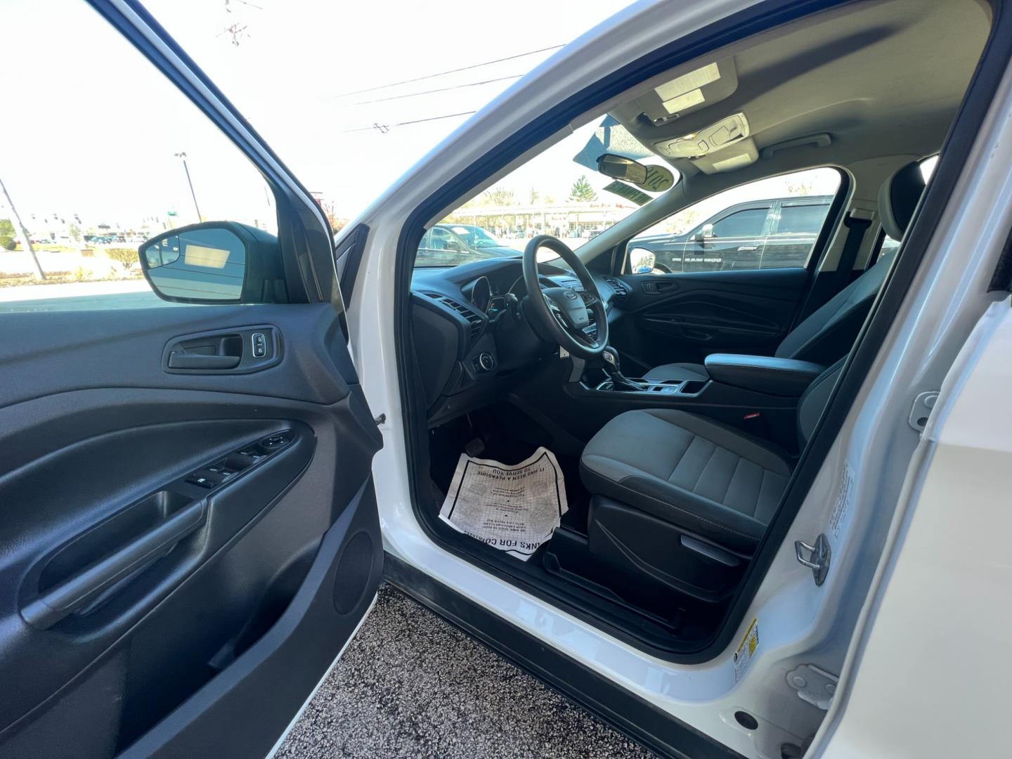 2018 Oxford White Ford Escape S FWD (1FMCU0F72JU) with an 2.5L L4 DOHC 16V engine, 6-Speed Automatic transmission, located at 1633 W Kimberly, Davenport, IA, 52806, (563) 323-5341, 41.559456, -90.598732 - Photo#8